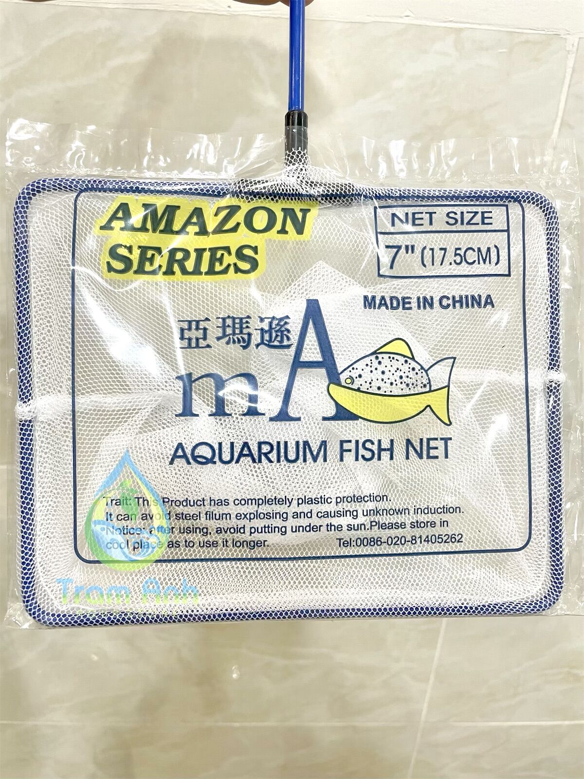 Vợt vớt cá Amazon , vớt rác cho bể cá , thuỷ sinh