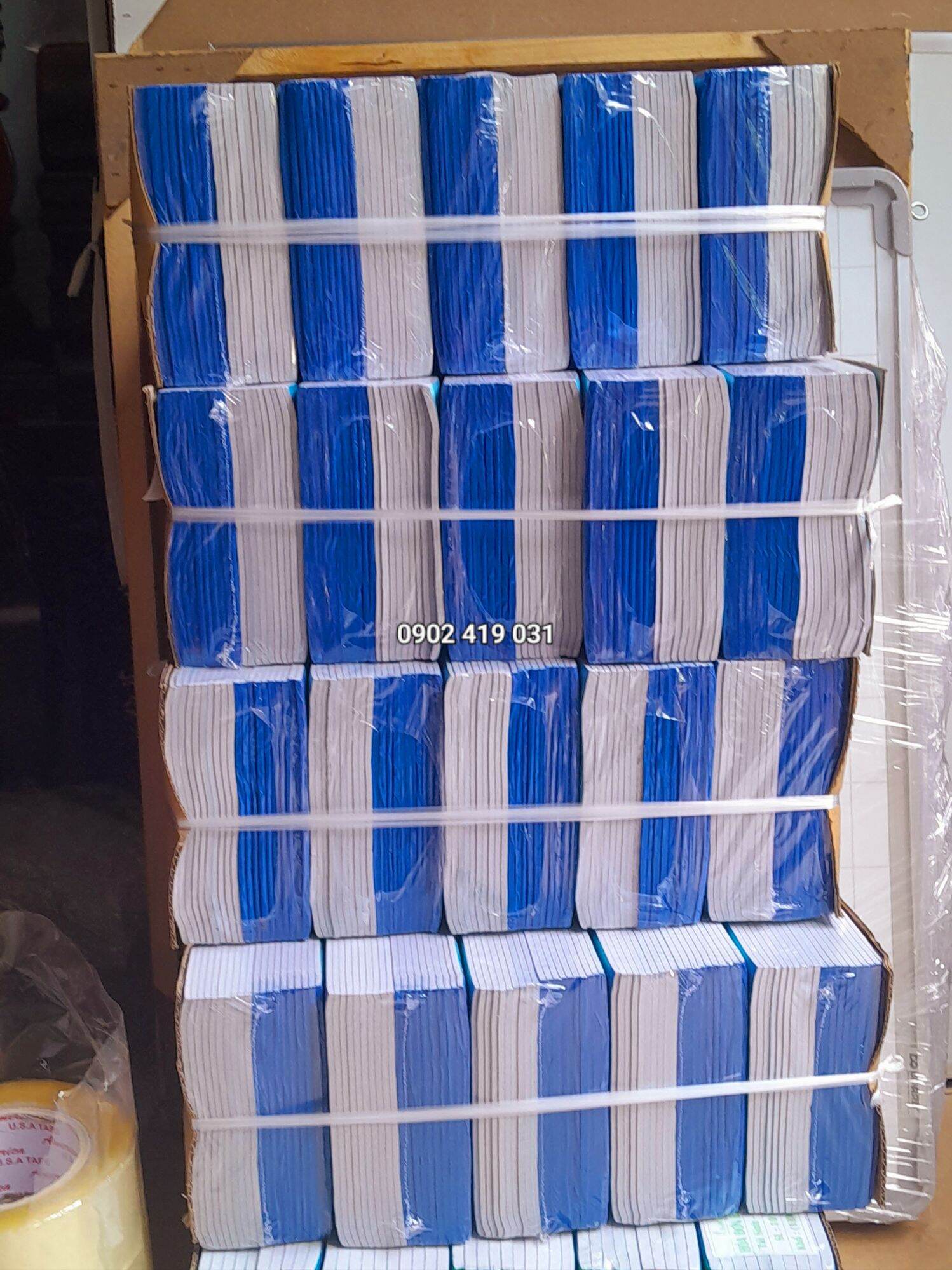 50 cuốn hóa đơn bán hàng 1 liên, hóa đơn bán lẻ cho các cửa hàng, tạp hóa, shop quần áo....