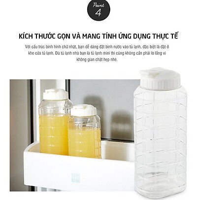 [HCM]Combo 3 bình nước Jug Lock&lock 1,5lit
