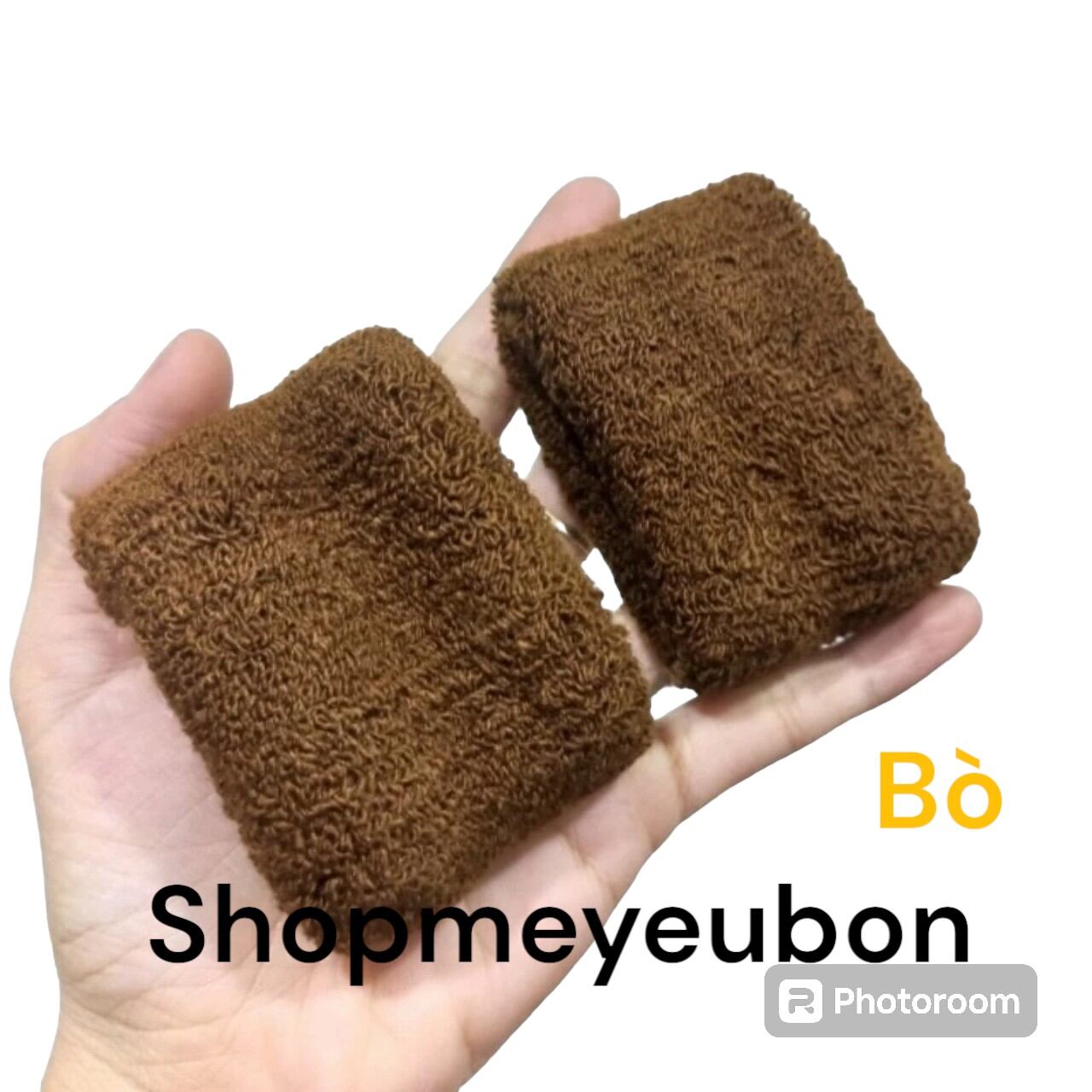 Túi 2 Len cột tóc mềm màu đen mã 029-035 (bản 4cm-4.5cm)