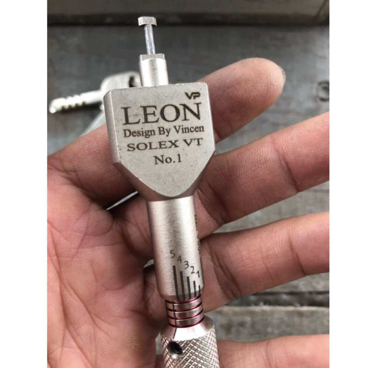 Bộ mở khoá solex việt tiệp loen 2in1 ( kèm bộ cữ làm chìa )