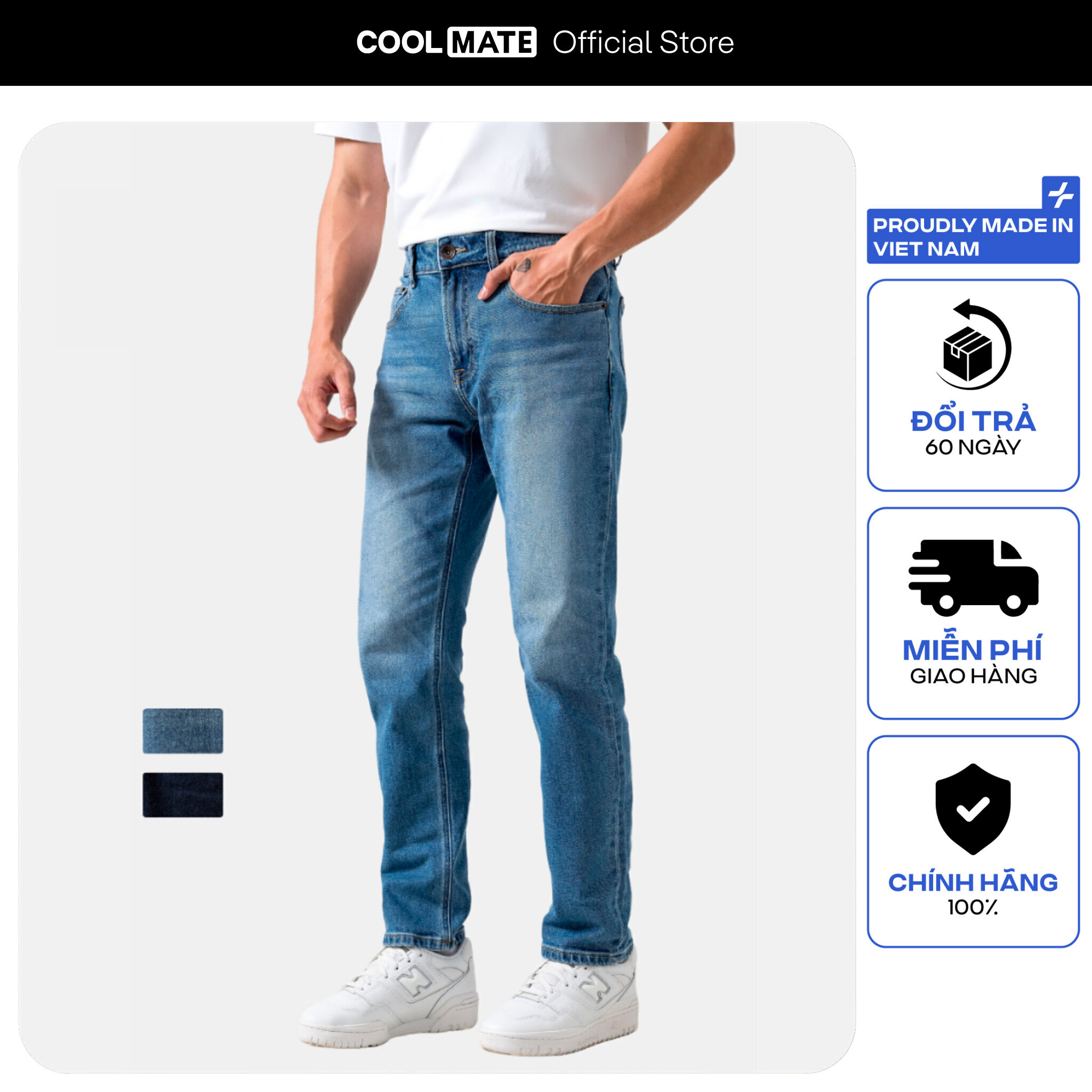 Coolmate x Copper Denim | Quần Jeans dáng OG Slim - Coolmate