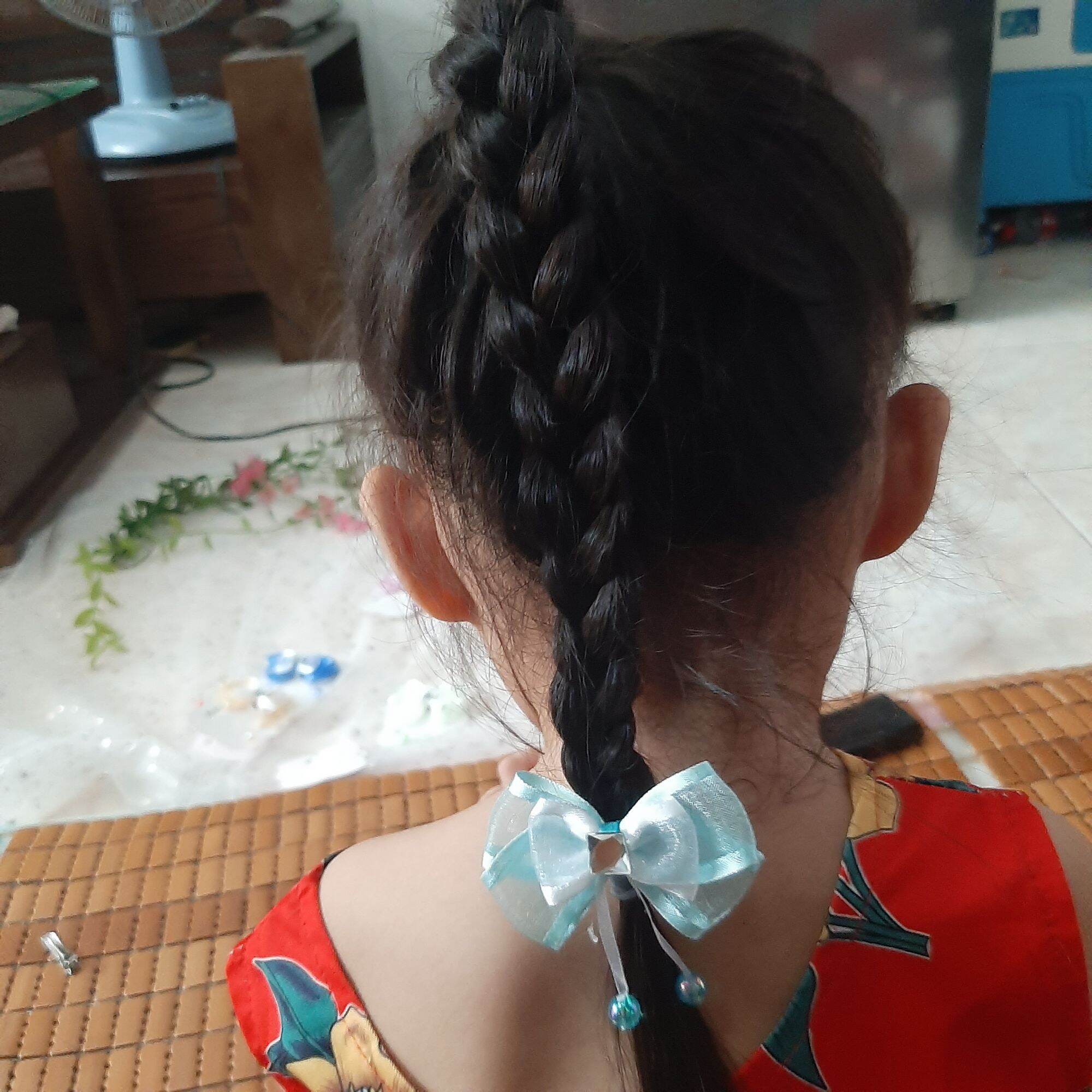 Kẹp tóc nơ cho bé (mua 9 tặng 1)