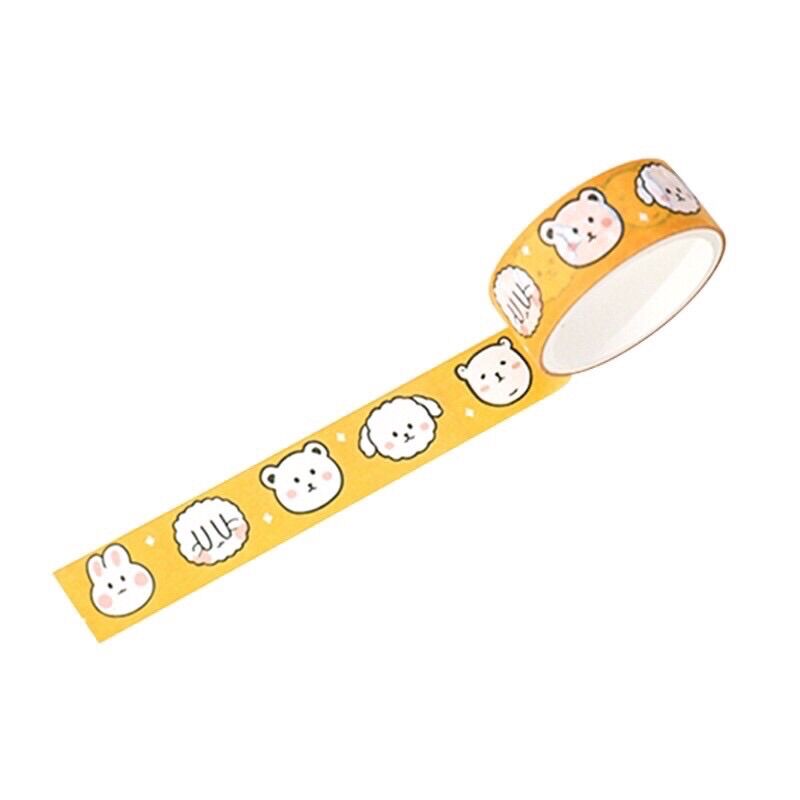 Cuộn băng dính washi tape trang trí sổ