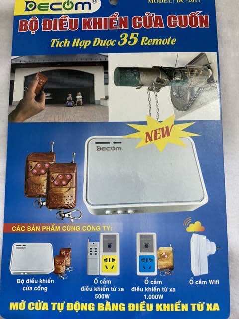 Bộ Điều Khiển Cửa Cuốn DC-2017