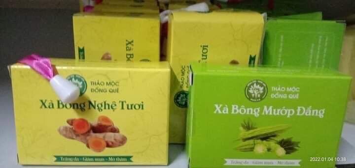 Xà bông nghệ tươi