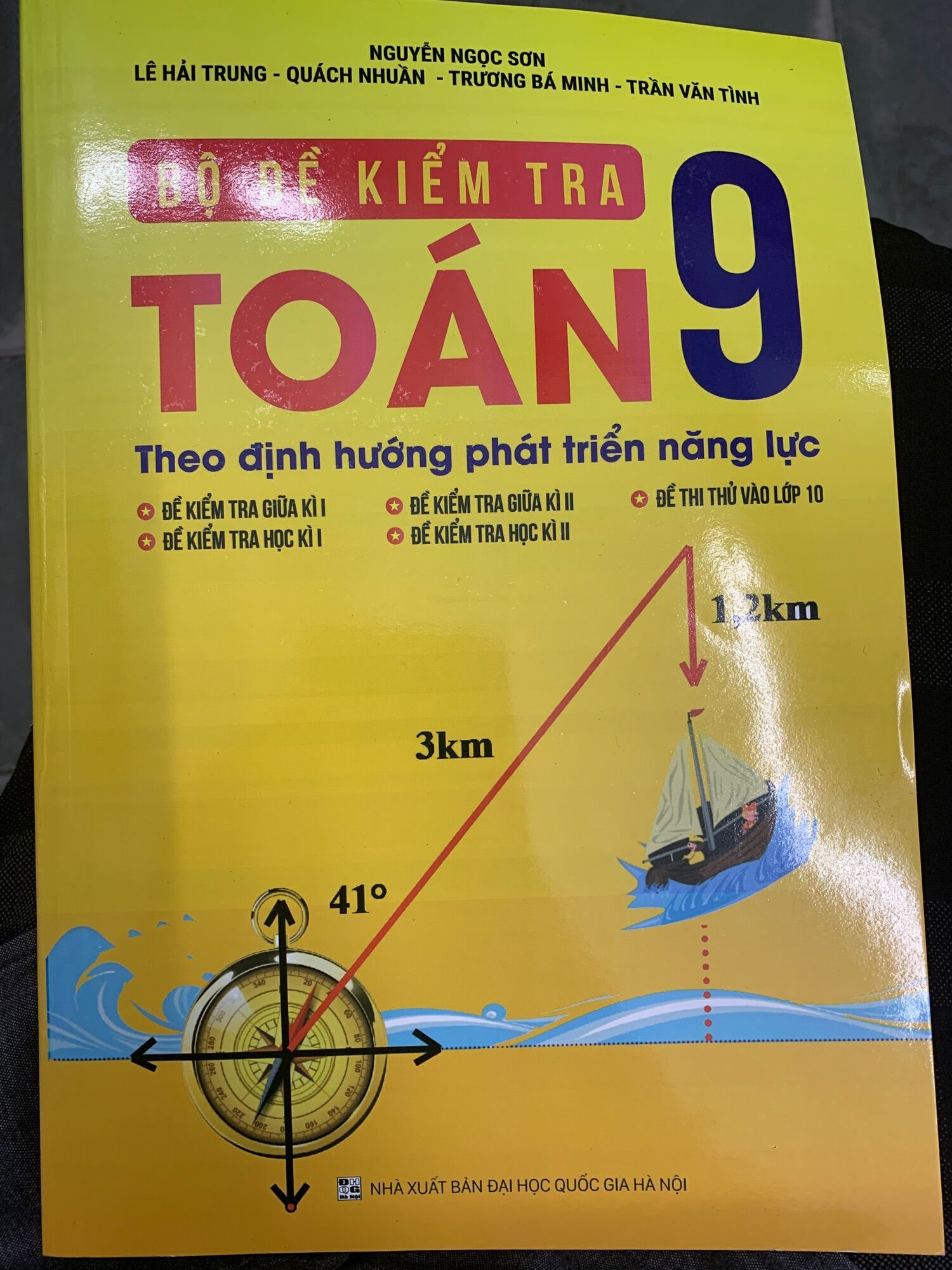 Bộ đề kiểm tra Toán 9 Theo định hướng phát triển năng lực
