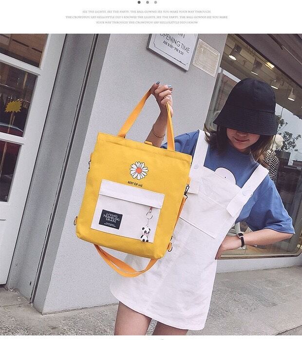 TOTE ĐEO 2 KIỂU _ Hoa cúc