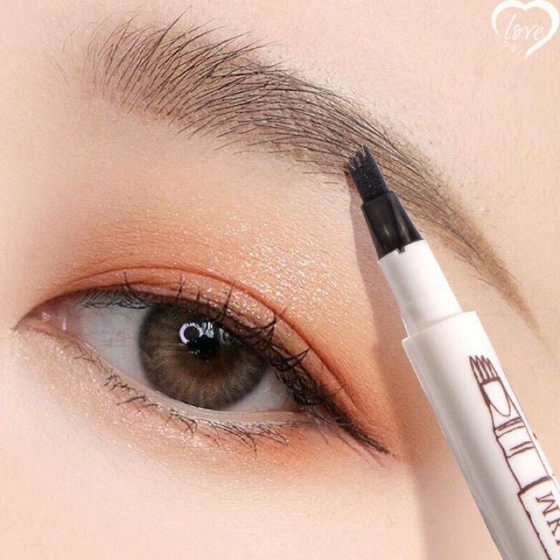 Bút kẻ mày 4D phếch sợi nhu theu