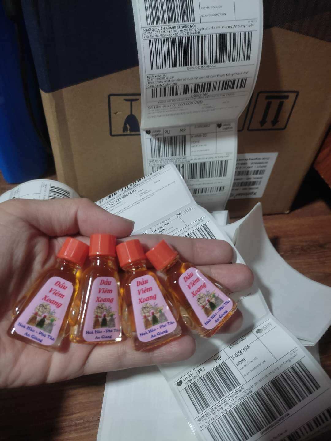 DẦU VIÊM XOANG ( sỉ 100chai vàng)