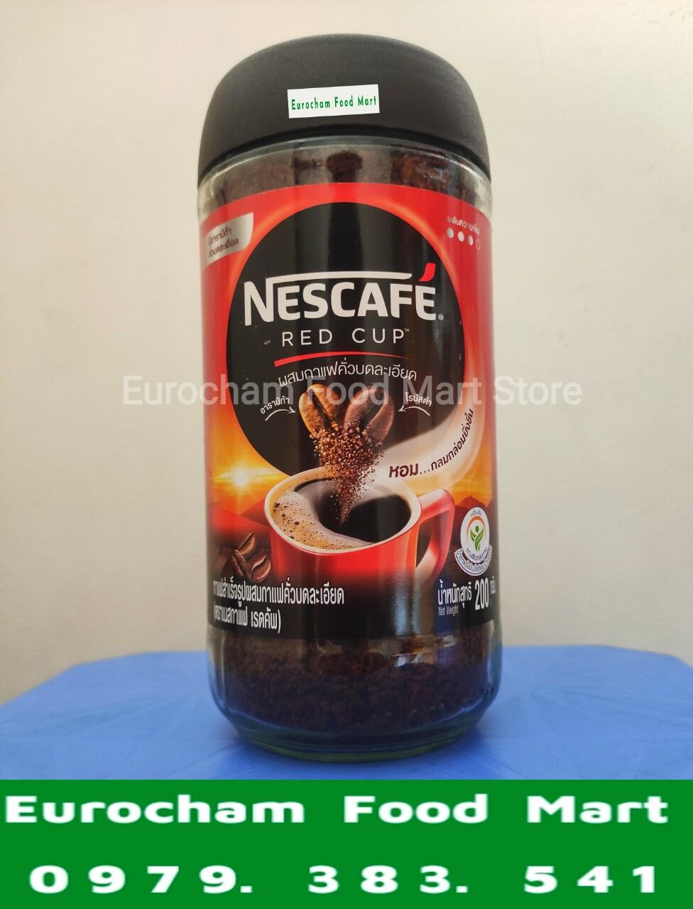 Cà phê red cup nescafé 200 gram