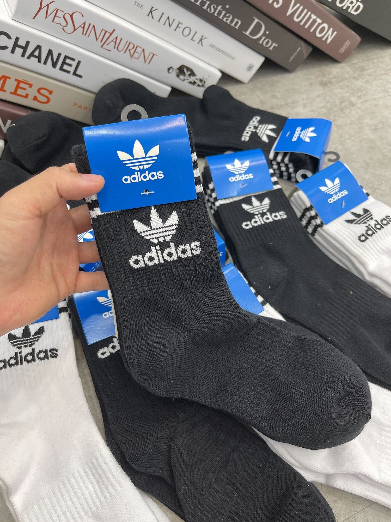 Tất Vớ Adidas’s dư xịn chuẩn Auth sét 3 đôi