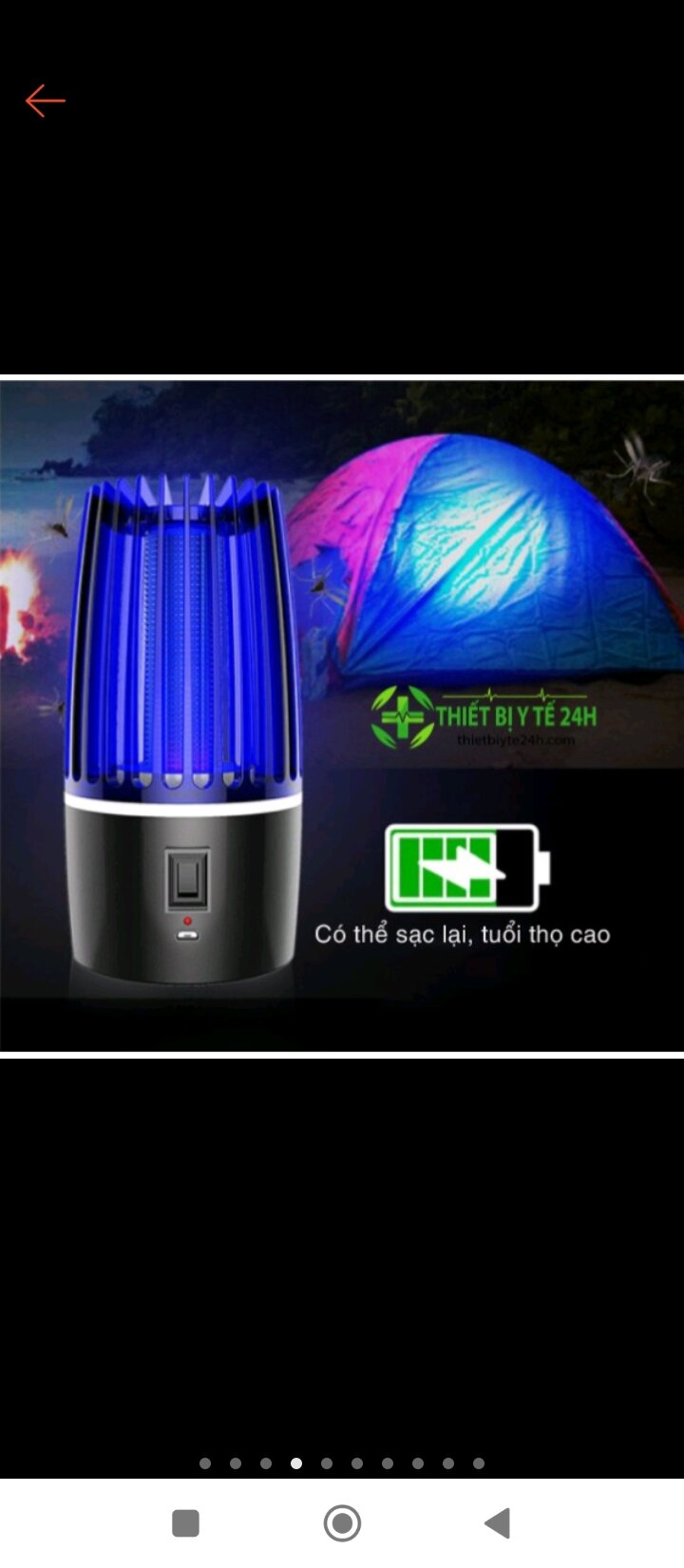 đèn bắt muỗi