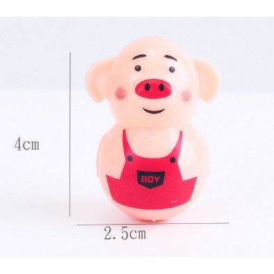 Lật đật mini hình heo siêu dễ thương đáng yêu