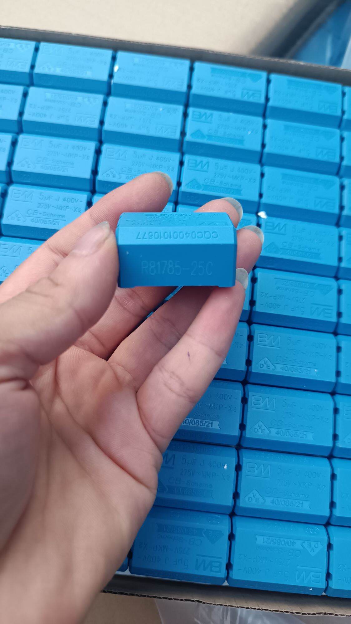 10 tụ 5uf BM xịn chính hãng