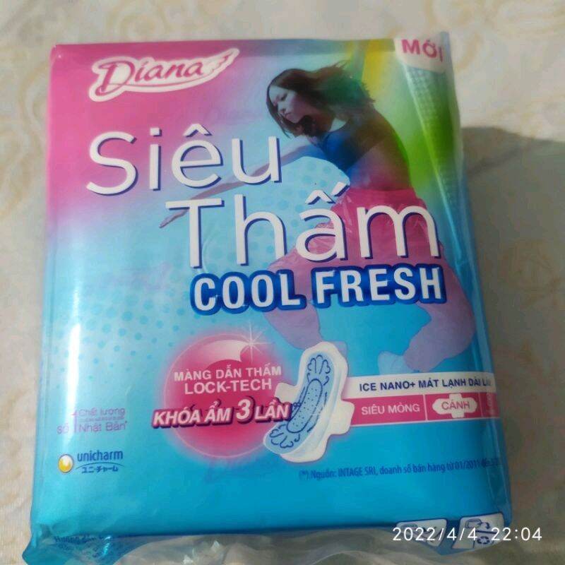 Băng vệ sinh diana mỏng cánh