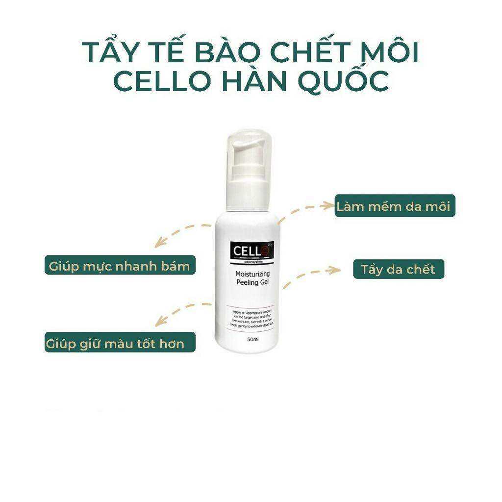 Tẩy Tế Bào Da Chết Cello Line Hàn Quốc Chính Hãng