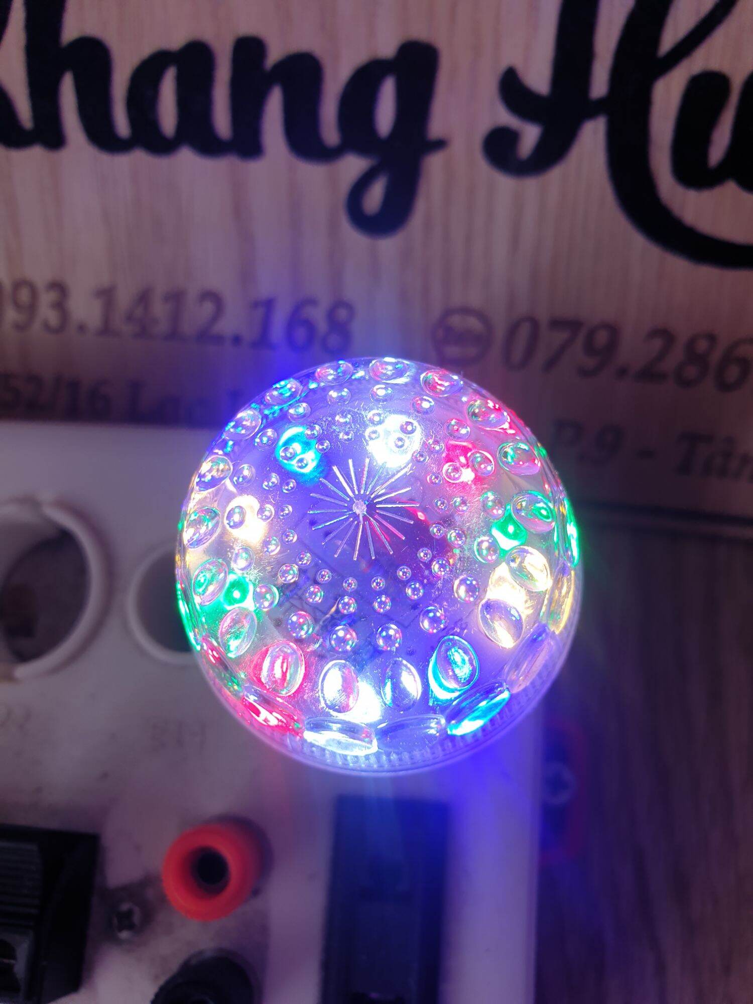 Bóng đèn Led tia trái chanh bàn thờ 5W