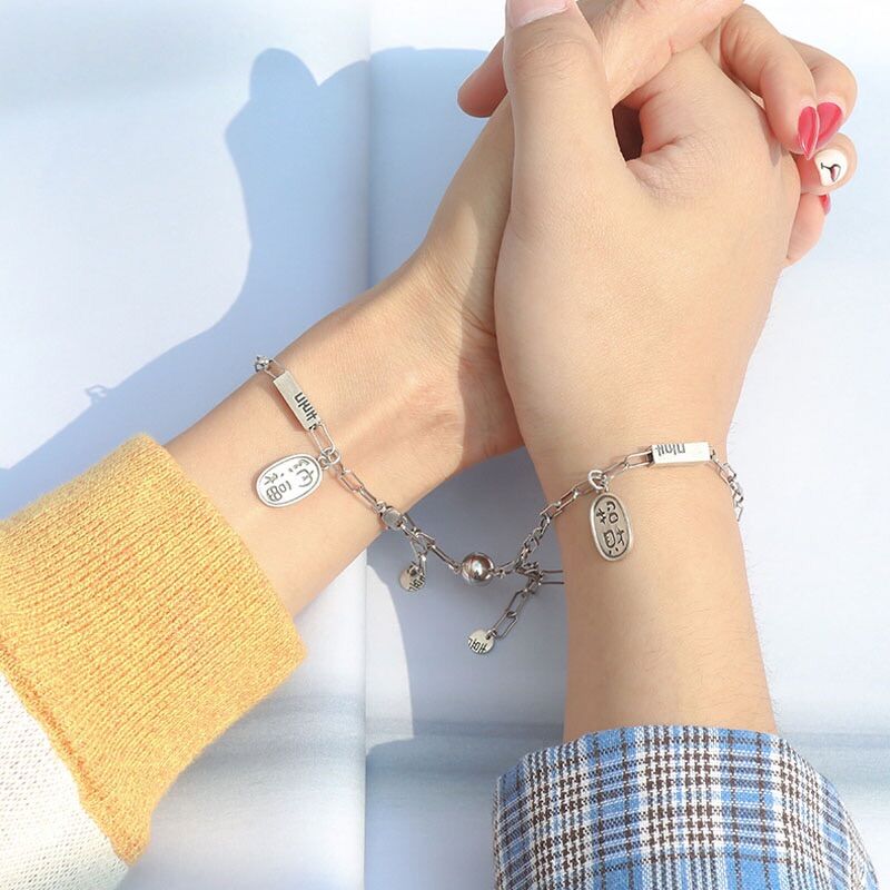 Set 2 vòng tay cặp đôi, tình bạn xinh xắn