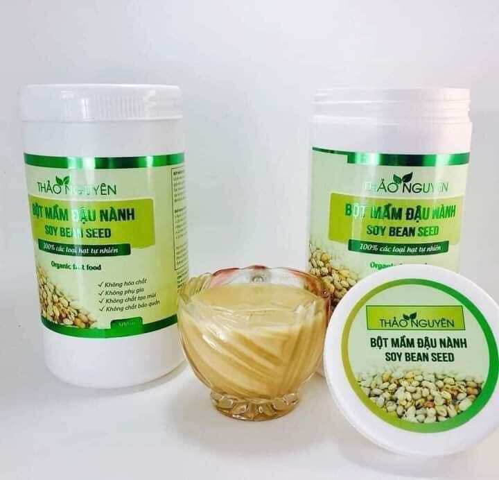 Bột mầm đậu nành Thảo Nguyên 500gr - eo thon dáng đẹp đẹp da