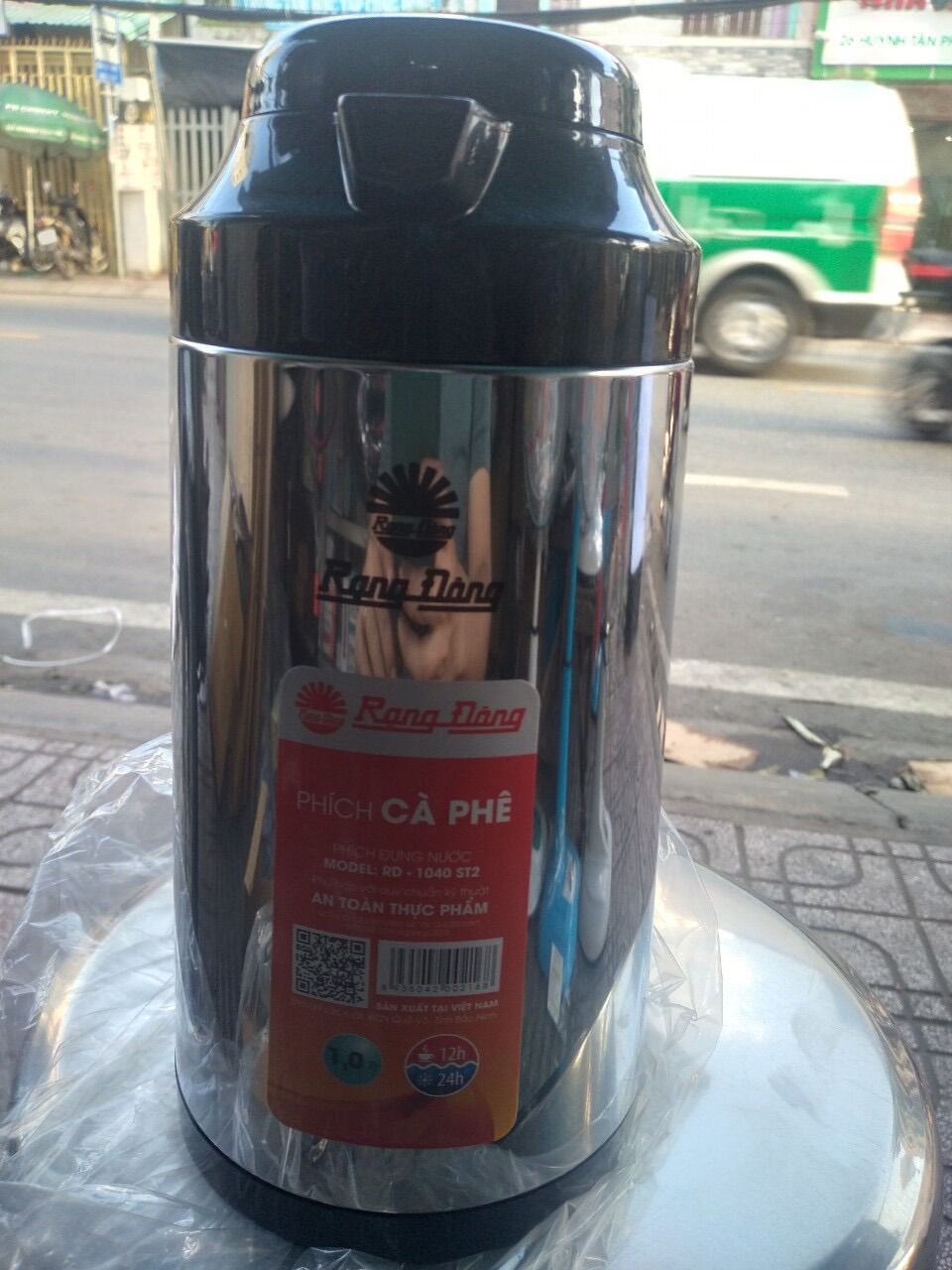 Bình thủy 1L Rạng Đông (1040 ST2 - Inox)