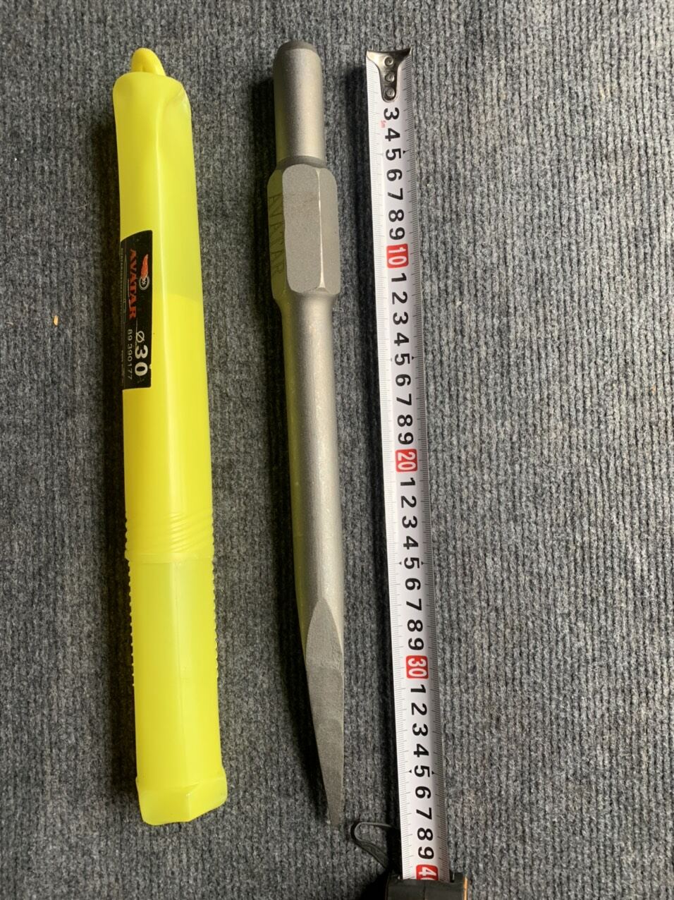 Mũi đục pê tông phi 30mm dài 40cm mũi phá pê tông 30mm đục đại phá pê tông