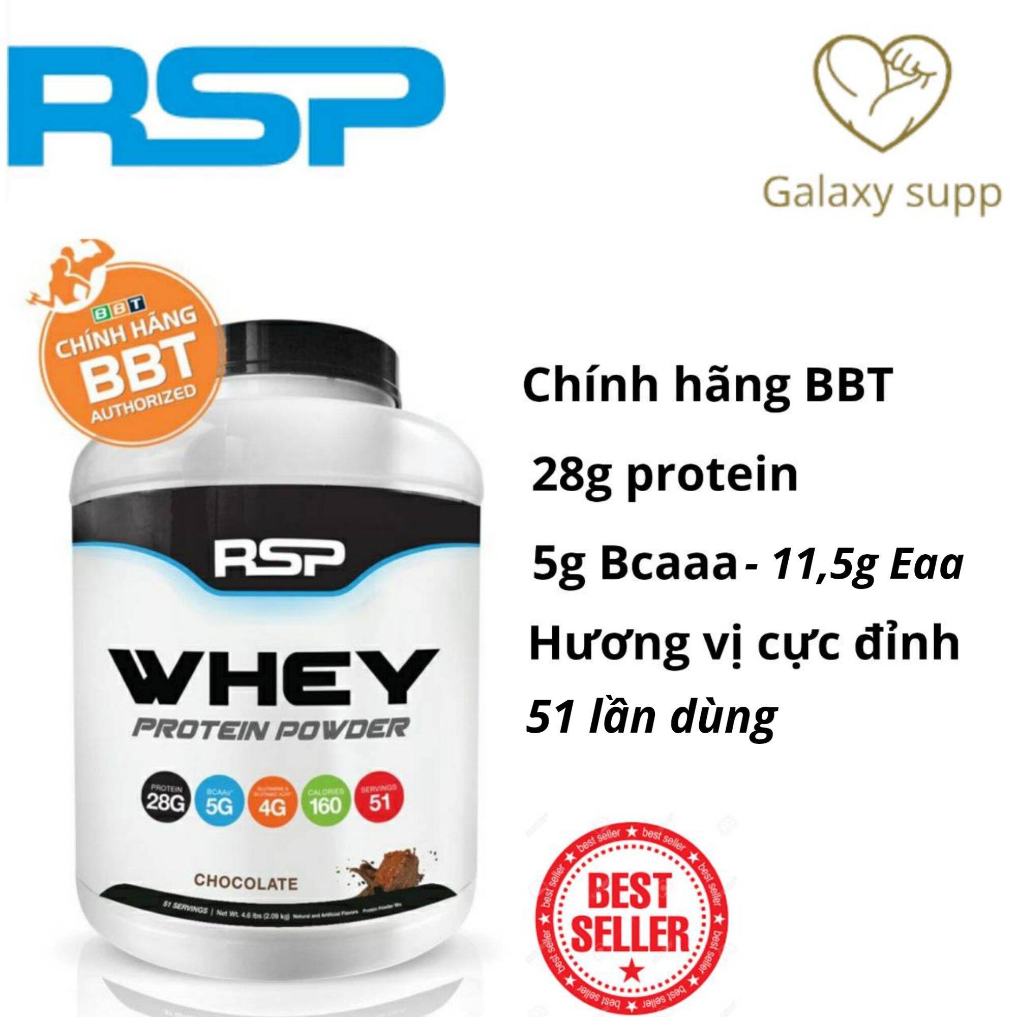 Whey Rsp Tăng Cơ Phục Hồi Cơ Bắp Giá Sinh Viên