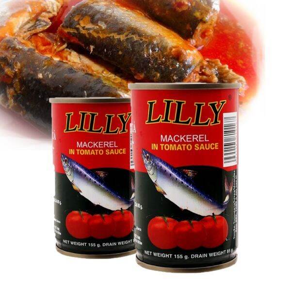 5 Hộp Cá sốt Cà LiLLy 155g HSD 2024