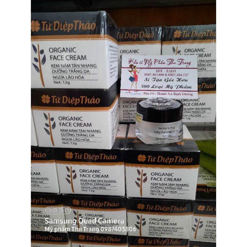 Kem nám tàn nhang Tứ diệp thảo 12g