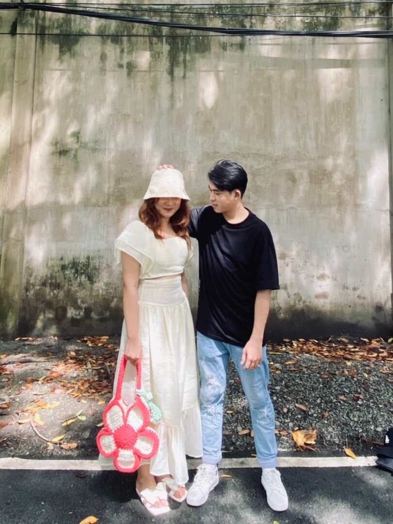 (Ảnh Thật) Túi Len Hoa - Bloom Flower Bag [ Màu và cách phối tùy chọn ]