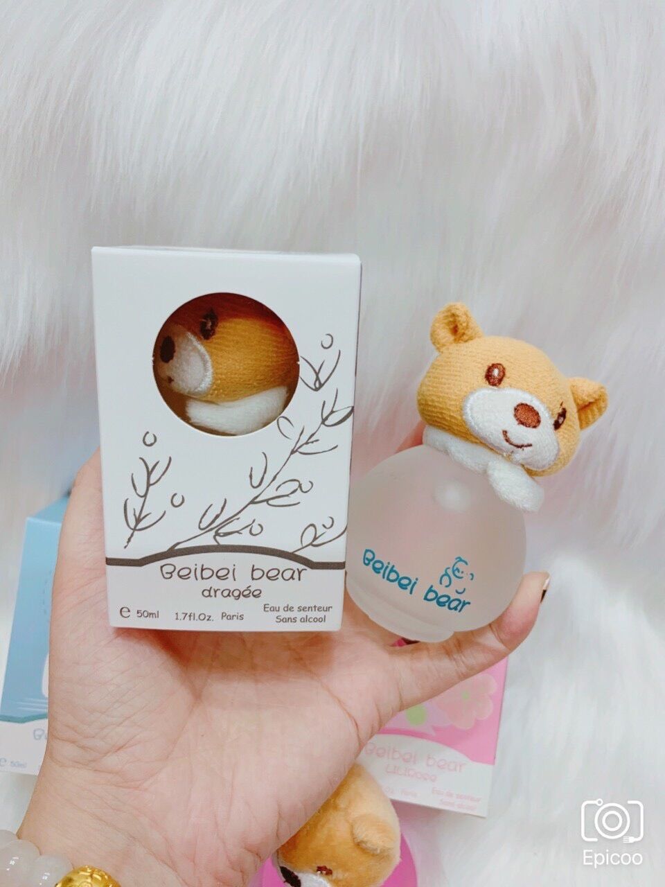 Nước hoa gấu cho bé Thái Lan