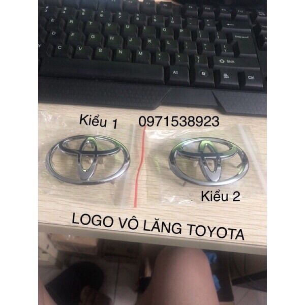 Logo vô lăng toyota xịn theo xe
