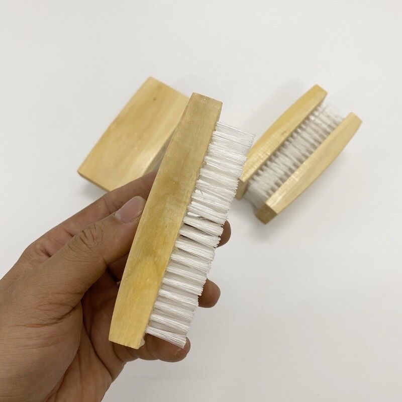Wooden Clothes Washing Brush, Convenient Foot Scrubber