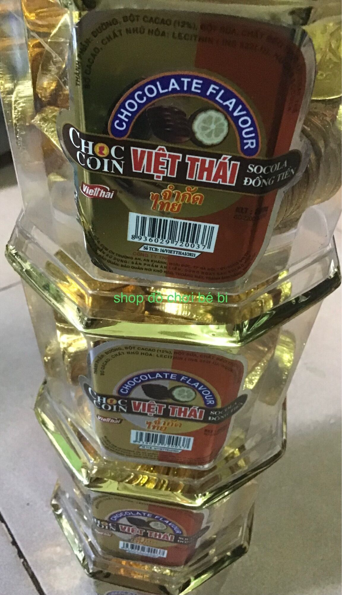Kẹo socola đồng tiền Việt Thái