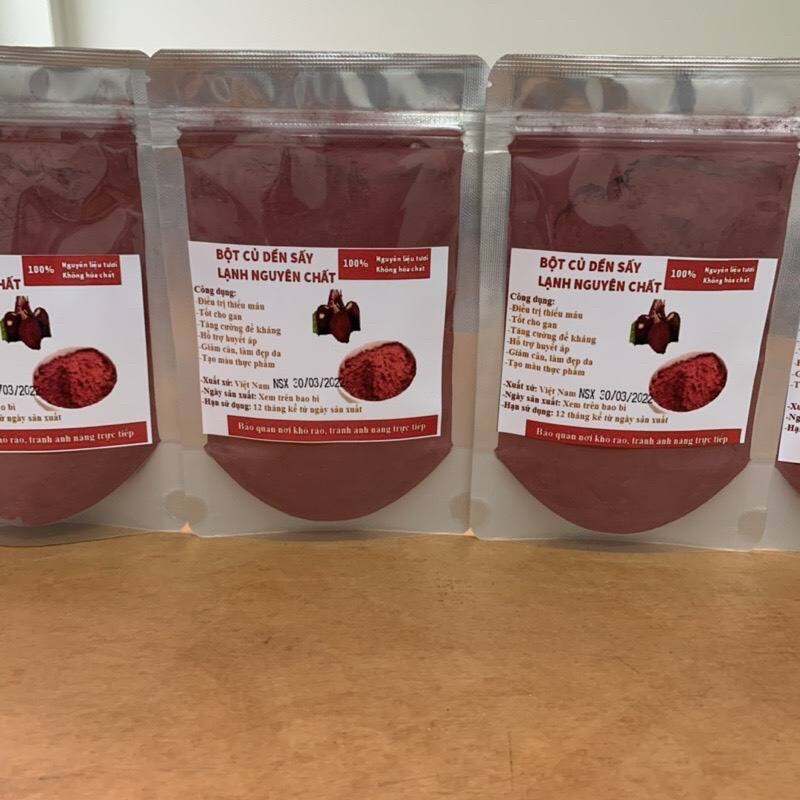 Bột củ dền đỏ sấy lạnh nguyên chất 100gr
