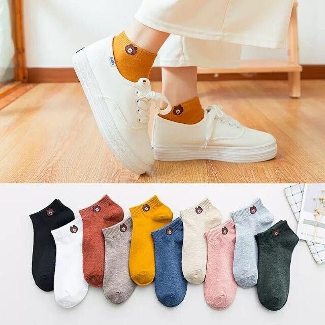 Set 3 đôi tất gấu