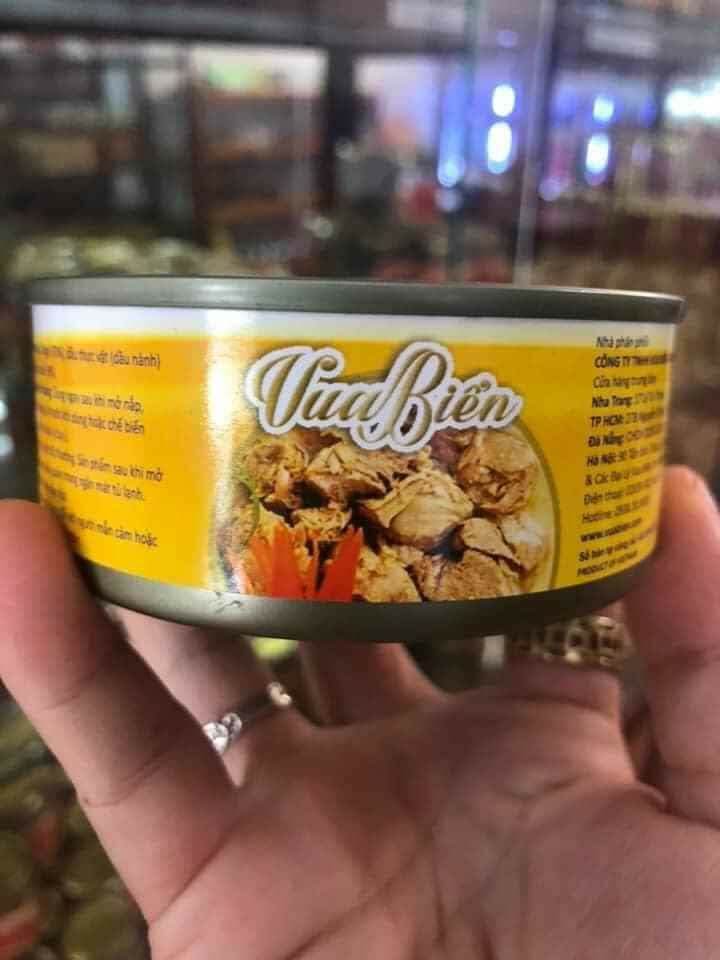 cá ngừ ngâm dầu vua biển 140g