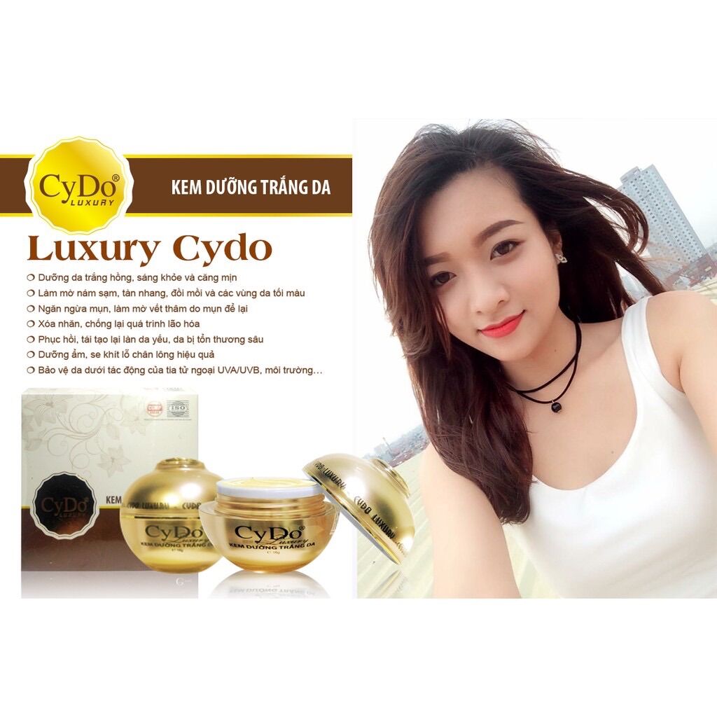 KEM DƯỠNG TRẮNG DA LUXURY CYDO 16G