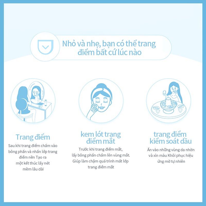 Phấn Phủ Trắng Da Kiềm Dầu ZA Chống Nắng 5g