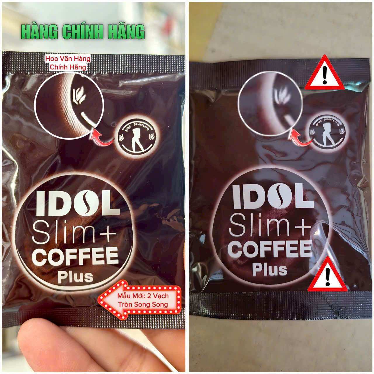 Cà phê giảm cân idol slim coffee x2 mẫu mới Thái Lan