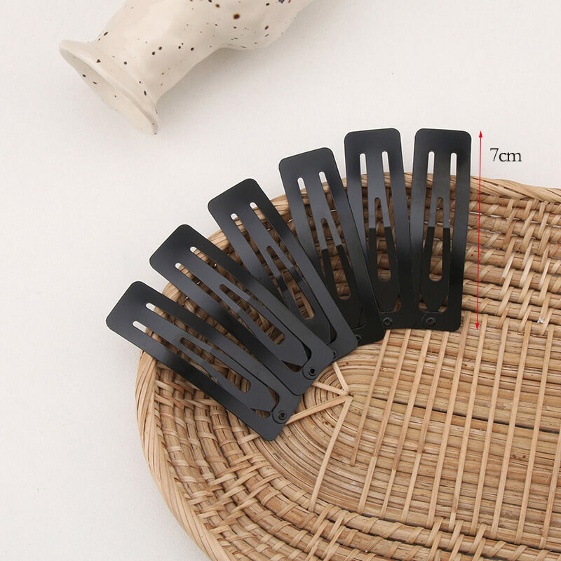 Kẹp tóc bb màu đen nhám, kẹp tóc, kẹp bên cạnh, phụ kiện tóc, kẹp tóc, kẹp tóc mái, kẹp tóc hình vuông, kẹp tóc kiểu cũ