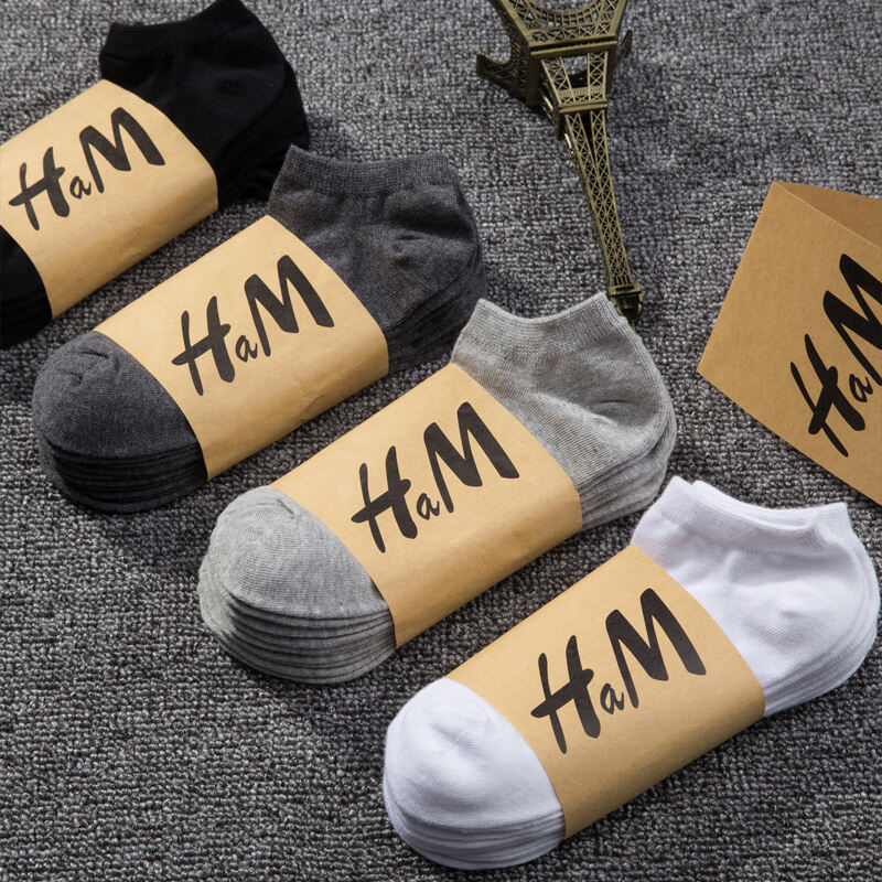 Bít Tất Nam Tất Ngắn Cho Nam Cotton Ngắn Cổ Ngắn Thấm Mồ Hôi Tất Thuyền Mùa Hè Thoáng Khí Cổ Thấp Eo