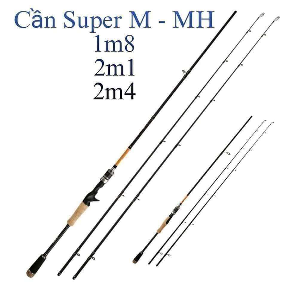 Cần lure 2 ngọn eagle super. siêu bạo lực
có ngọn m và mh