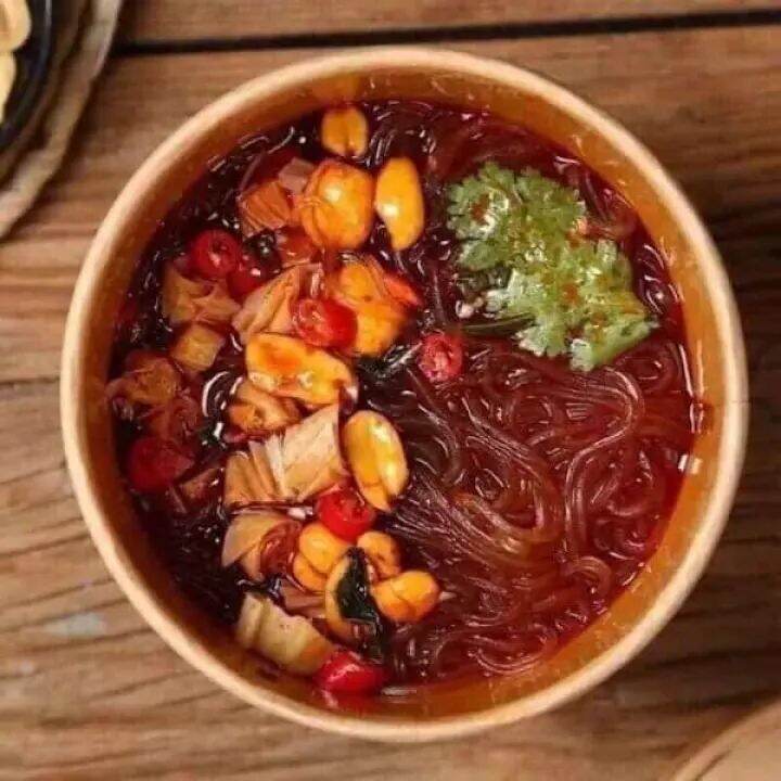 1 thùng 6 hộp miến chua cay trùng khánh