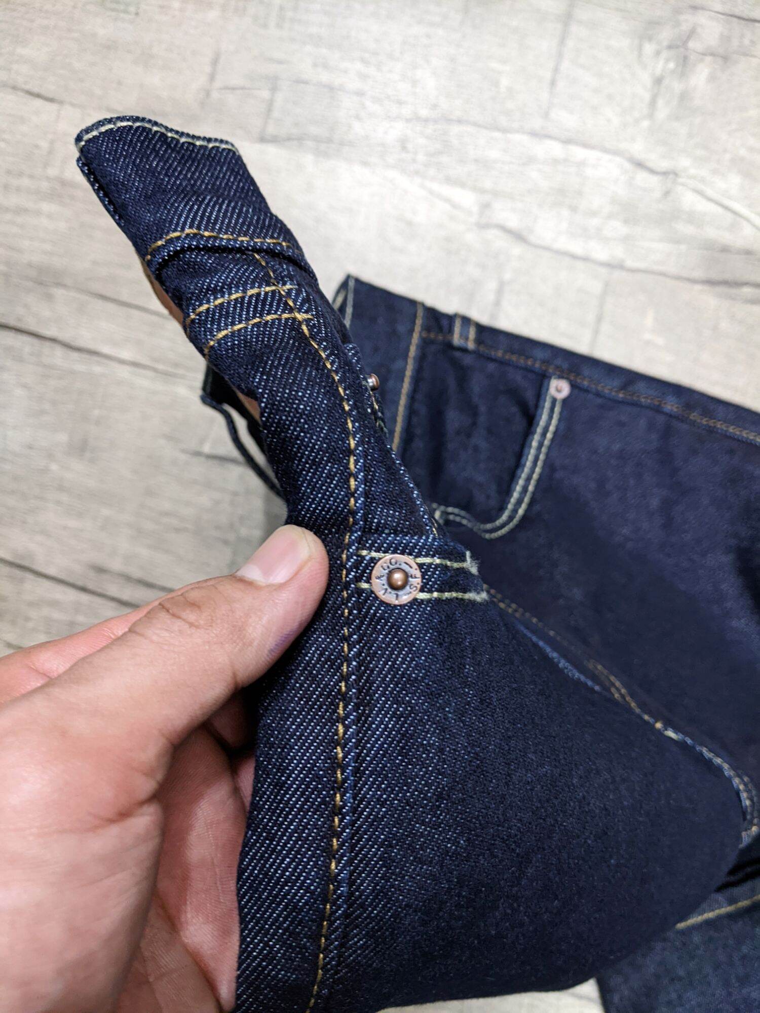 Quần jean nam levis form đứng màu indigo denim