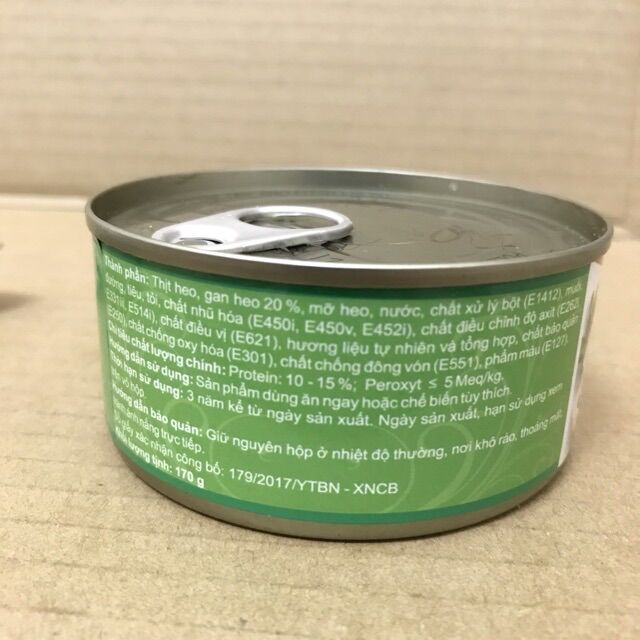 [175g] Hộp Pate Gan Heo Dabaco
