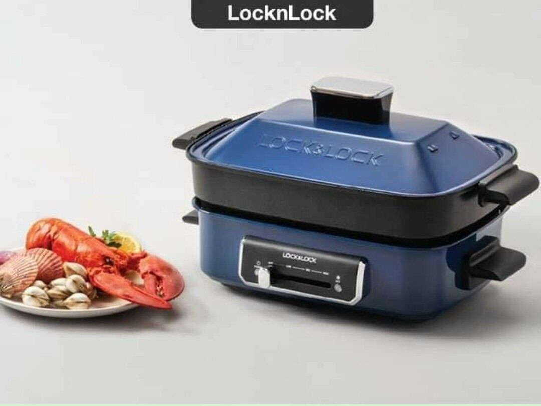 👍🧸 NỒI ĐIỆN ĐA NĂNG 3in1 LOCK&LOCK- EJG556 👍👍