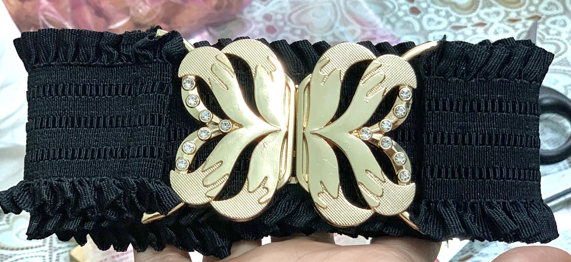 Đầu khóa dây nịch đầm 5cm.