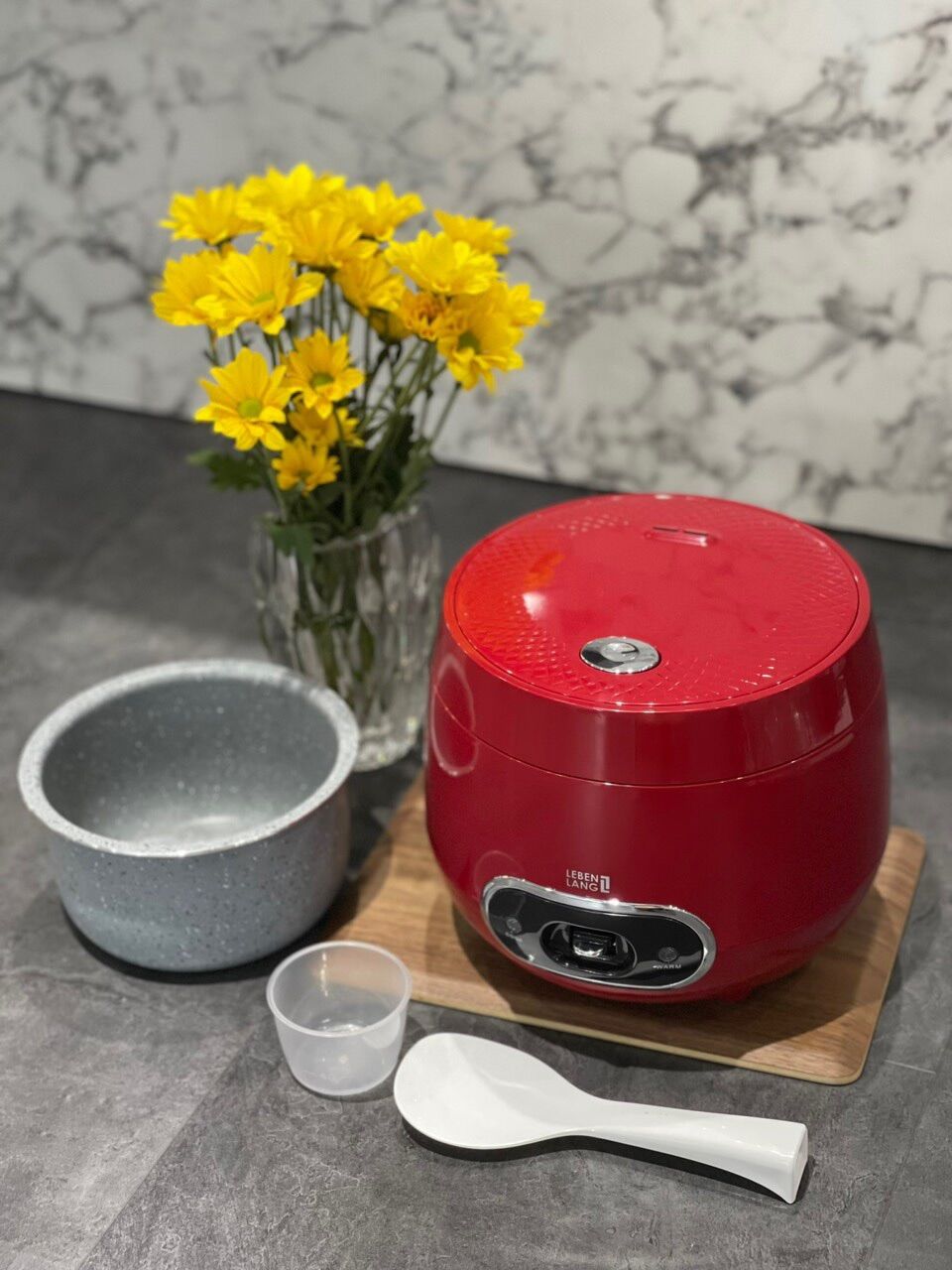Nồi cơm điện Mini LEBENLANG LBL0583S, 0.8 lít hàng Đức