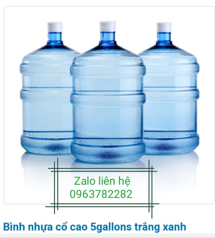 1 bình nước cổ cao 5galon